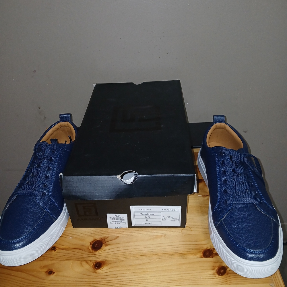 Navy Blue Sneakers for Men